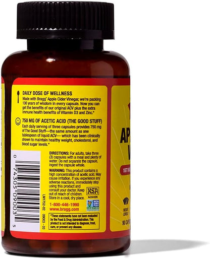 1+1 Complejo de Vinagre de Sidra de Manzana (ACV)