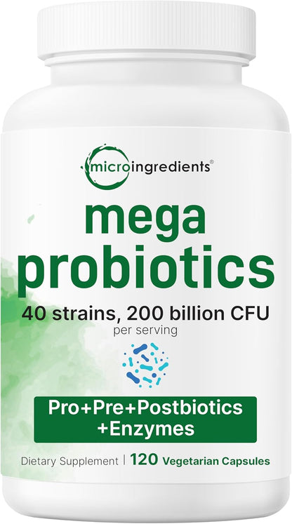 Probiotics 200 Billion CFU, 120 Veggie Capsules