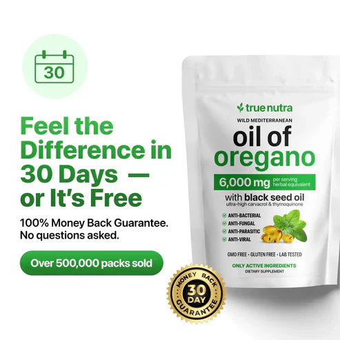 Oil Of Oregano (with Black Seed Oil for max protection & absorption)